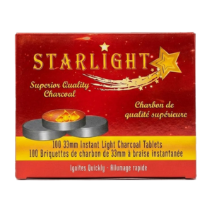 STARLIGHT 100 INSTANT LIGHT CHARCOAL TABLETS