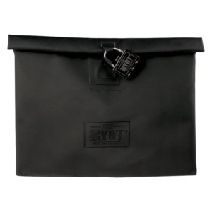 RYOT SMELL PROOF FLAT PACK WITH RYOT LOCK - BLACK LARGE
