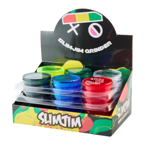 PLASTIC GRINDER DAR - GRINDER & STORAGE JAR BOX OF 24