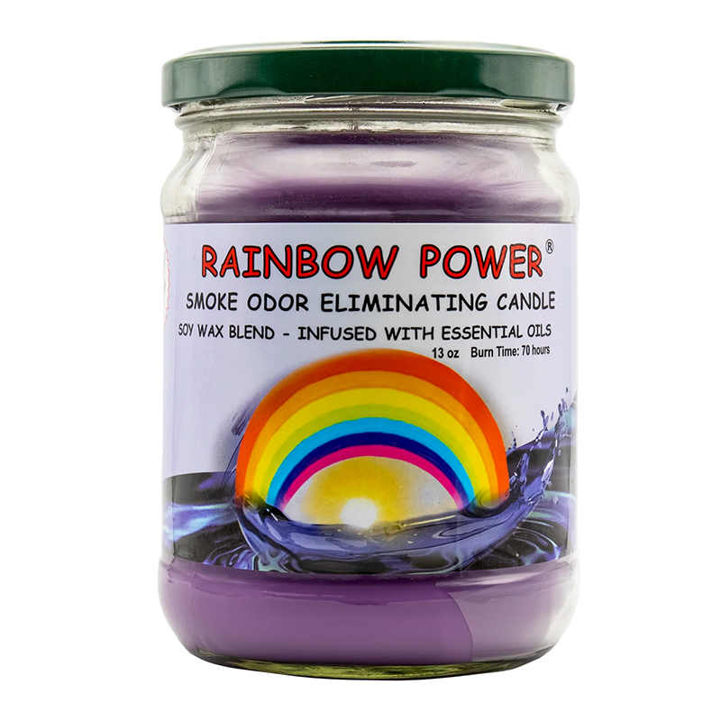 BLUNT EFFECTS SMOKE ODOR ELIMINATING CANDLES 13OZ - RAINBOW POWER