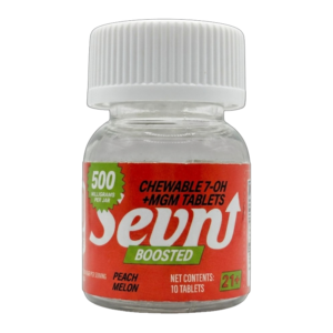 SEVN BOOSTED 7-OH+MGM CHEWABLE TABLETS BOTTLE 50MG 10CT