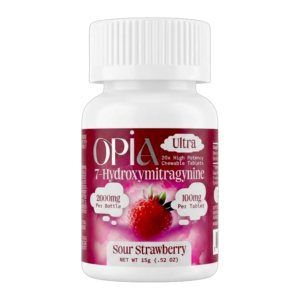 OPIA ULTRA 7-HYDROXYMITRAGYNINE CHEWABLE TABLETS BOTTLE 100MG 20CT