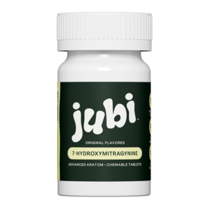 JUBI ADVANCED KRATOM 7-HYDROXYMITRAGYNINE TABLETS BOTTLE 100MG 10CT