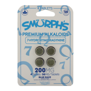 SMURPH'S 7-HYDROXYMITRAGYNINE TABLETS 50MG 4CT