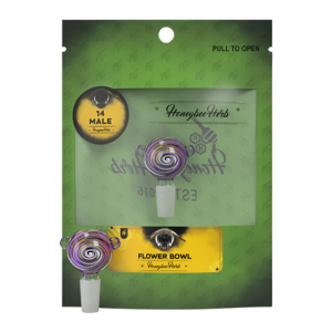 HONEYBEE HERB GLASS BOWLS - FB-10