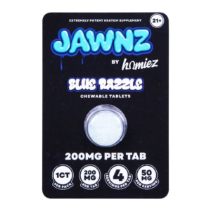 JAWNZ BY HOMIEZ EXTREMELY POTENT KRATOM SUPPLEMENT TABLET 200MG 1CT