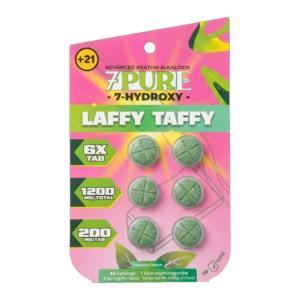 7PURE ADVANCED 7-HYDROXY TABLETS 200MG 6CT - LAFFY TAFFY