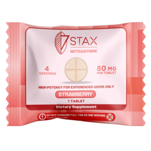 7 STAX NANO TECH MITRAGYNINE TABLETS 80MG 1CT