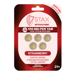 7 STAX NANO TECH MITRAGYNINE TABLETS 120MG 5CT