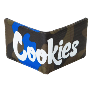 COOKIES NYLON LEATHER BILLFOLD WALLET