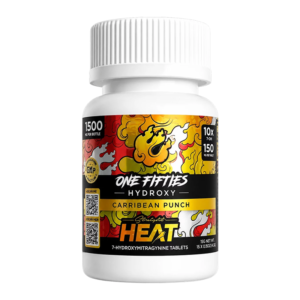 STRAIGHT HEAT ONE FIFTIES 7-HYDROXY TABLETS BOTTLE 150MG 10CT