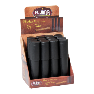 FUJIMA PLASTIC VACUUM CIGAR HOLDER 54 GAUGE - HS100 BOX OF 12