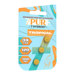 7PURE ADVANCED 7-HYDROXY TABLETS 120MG 3CT