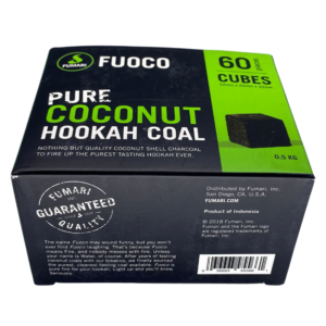 FUMARI FUOCO PURE COCONUT HOOKAH COAL 60CT