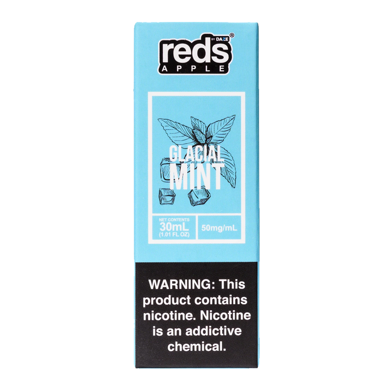 DAZE REDS APPLE SALT NIC 30ML 30MG - GLACIAL MINT