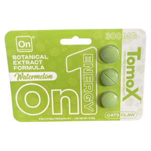 ON1 TOMOX ENERGY BOTANICAL EXTRACT TABLETS 100MG 3CT