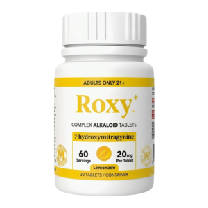 ROXY COMPLEX ALKALOID 7-HYDROXYMITRAGYNINE TABLETS BOTTLE 20MG 30CT - LEMONADE