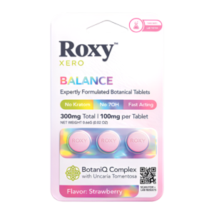 ROXY XERO BALANCE BOTANIQ COMPLEX TABLETS 100MG 3CT