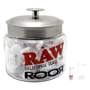 RAW GLASS TIPS - JAR OF 75