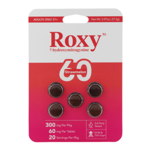 ROXY 7-HYDROXYMITRAGYNINE TABLETS 60MG 5CT