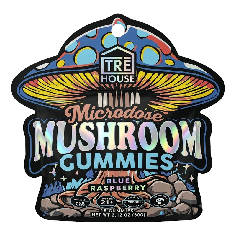 TRE HOUSE MAGIC MUSHROOM MICRODOSE GUMMIES 15CT