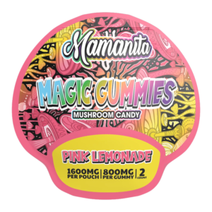 MAMANITA MAGIC GUMMIES MUSHROOM CANDY 800MG 2CT - PINK LEMONADE