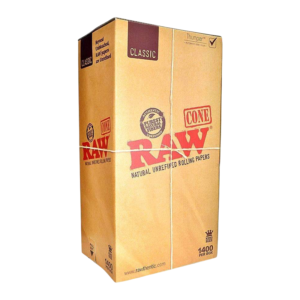 RAW ROLLING PAPERS BOX KING SIZE CLASSIC - 1400CT