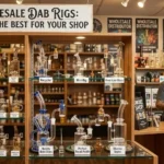 Wide selection of wholesale dab rigs and glass smoking accessories at Central Smoke Distro.