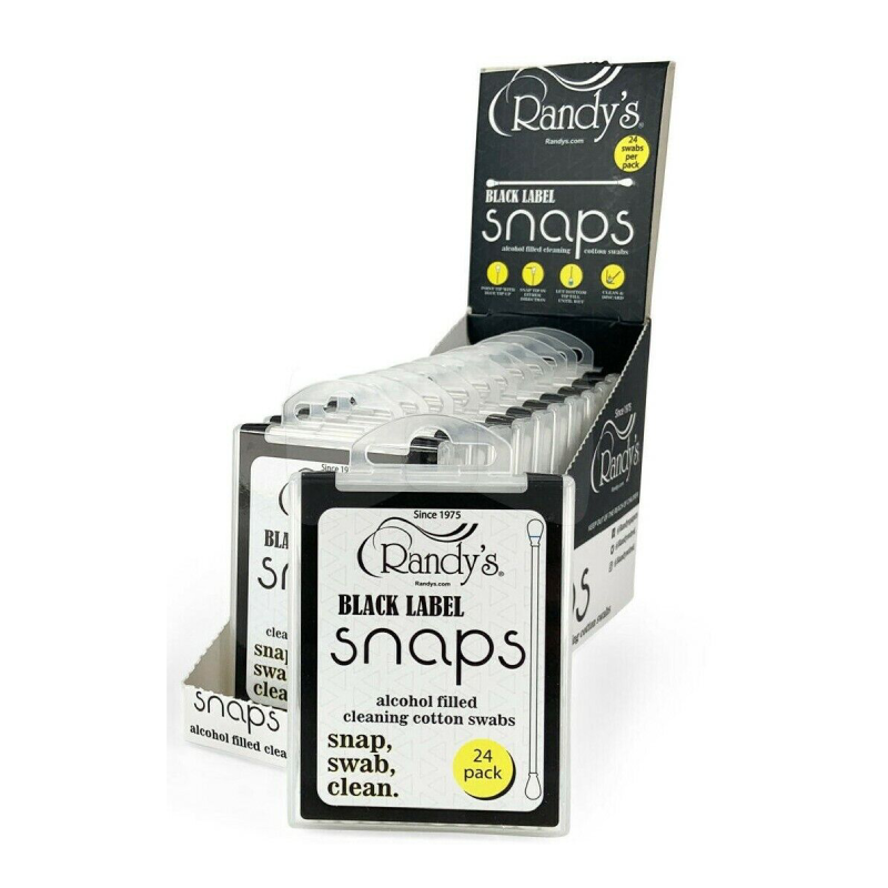 RANDY'S SNAPS - 24 PACK SWABS BOX OF 12