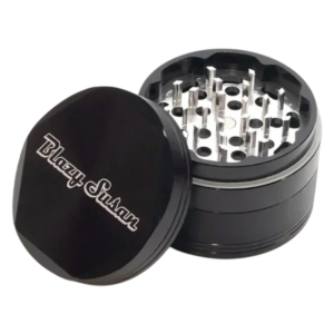 BLAZY SUSAN GRINDERS - 4 PIECE 2.5" BLACK
