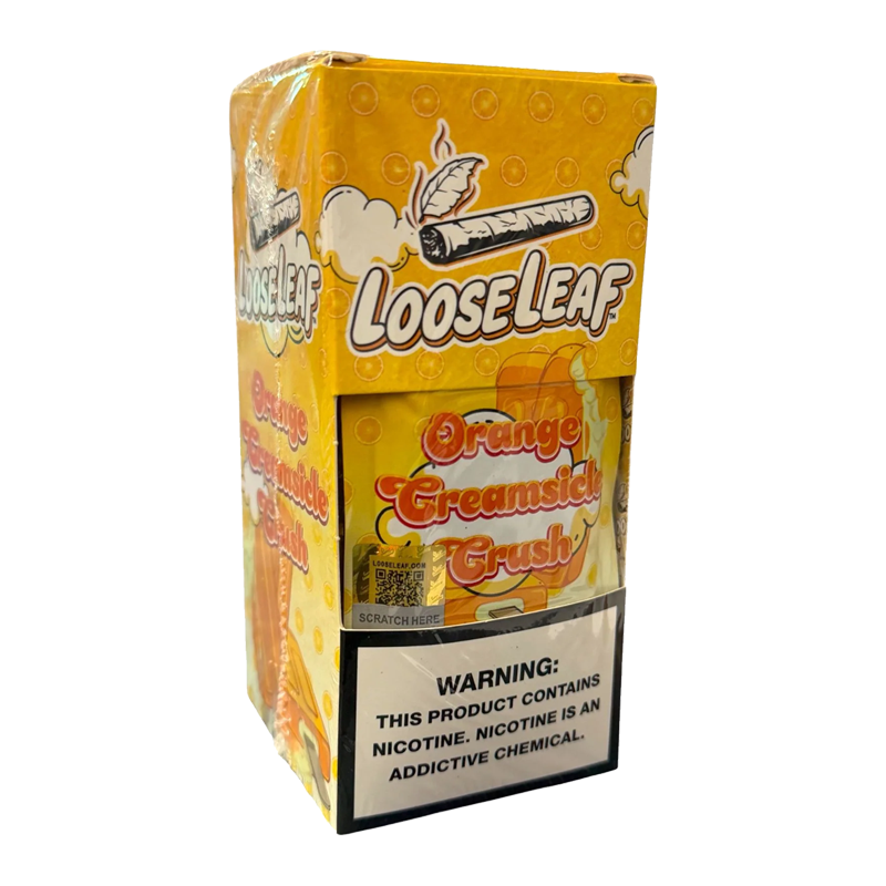 LOOSE LEAF PIPE TOBACCO 3.5G BOX OF 10 - ORANGE CREAMSICLE CRUSH