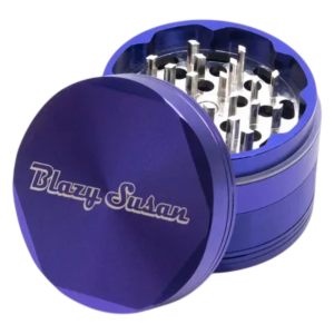 BLAZY SUSAN GRINDERS - 4 PIECE 2.5" PURPLE