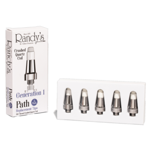 RANDY'S PATH REPLACEMENT TIPS - CRUSHED QUARTZ 5PCS
