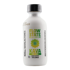 FLOW STATE ELIXIR BOTANICAL KAVA LIQUID SHOTS 2FLOZ 60ML - PINA COLADA