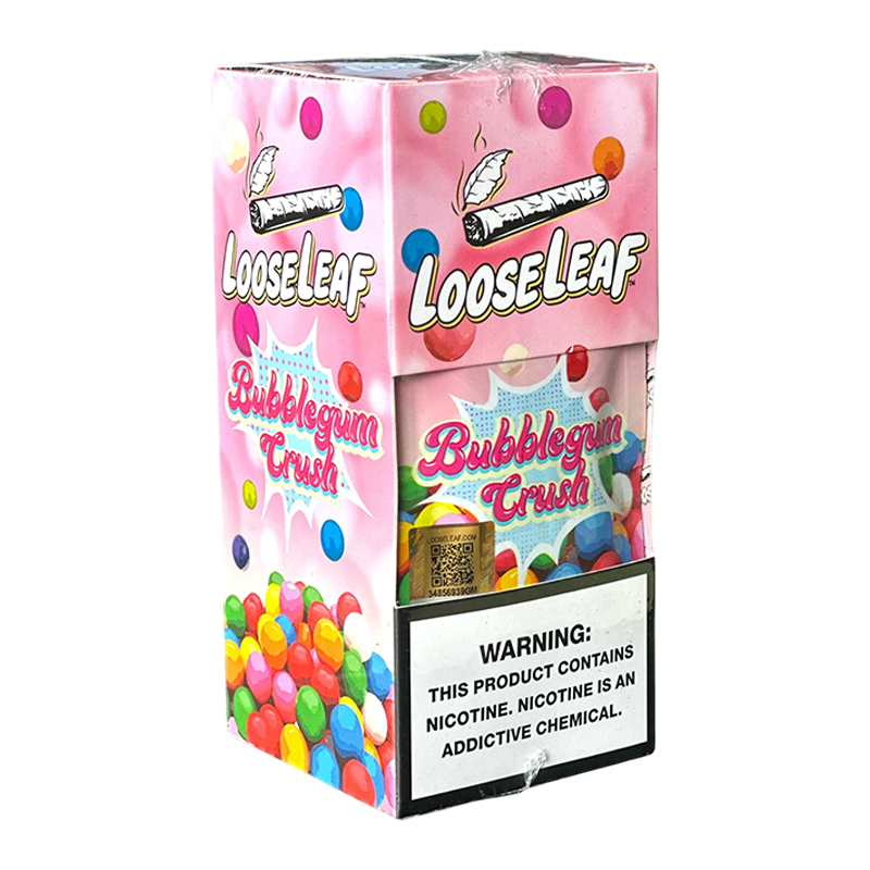 LOOSE LEAF PIPE TOBACCO 3.5G BOX OF 10 - BUBBLEGUM CRUSH