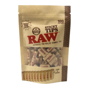 RAW STICKY TIPS - 100 TIP BAG