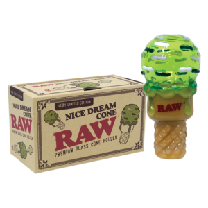 RAW GLASS CONE HOLDER - NICE DREAM CONE