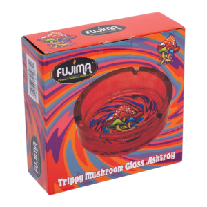 FUJIMA GLASS ASHTRAY GA - 6.25"